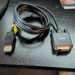 Benfei Black DisplayPort to DVI Cable